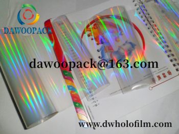 plain transparent ZNS holographic film